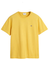 GANT Men's Reg Shield Ss T-Shirt, Faded Sunset, L